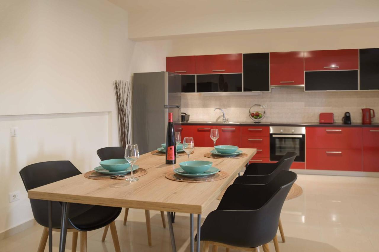 Oikies Luxury Apartments With Private Free Parking Area Agios Nikolaos Exterior foto