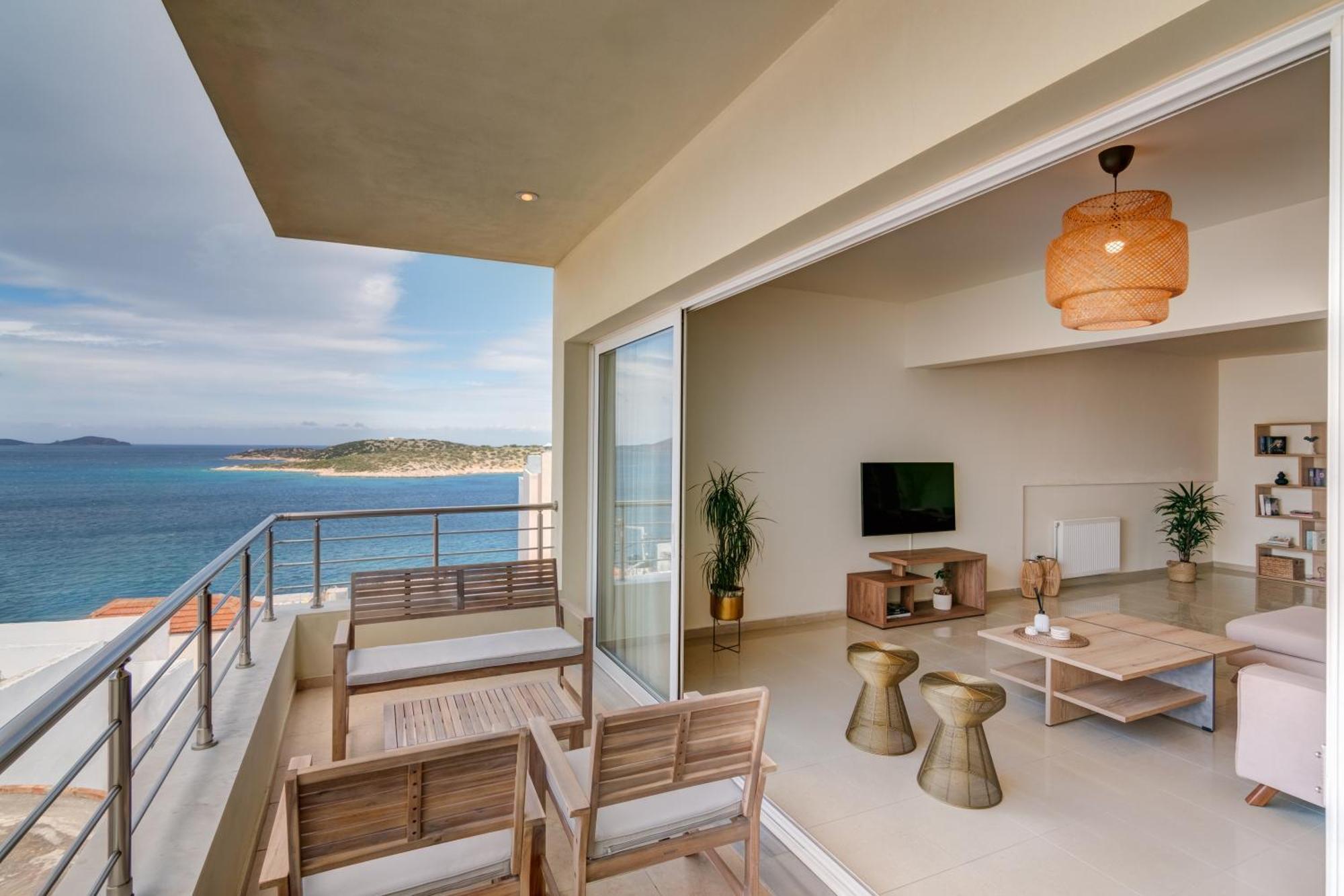 Oikies Luxury Apartments With Private Free Parking Area Agios Nikolaos Exterior foto